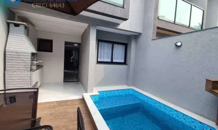 SOBRADO VISTA PARA O MAR! 2 SUITES E PISCINA PRIVATIVA - PRAIA DOS SONHOS