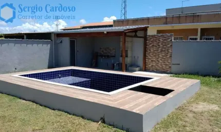 Casa  moderna  2 quartos  piscina  lado praia  itanhaém  sp