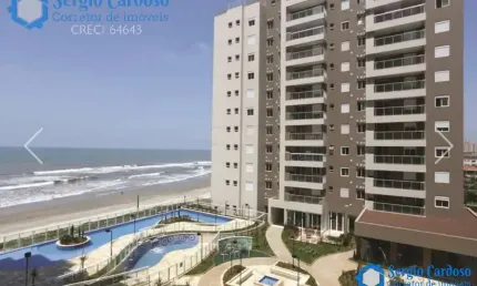 LINDO APARTAMENTO RESORT- CONDOMÍNIO CLUB- PÉ NA AREIA- CENTRO- ITANHAÉM/SP