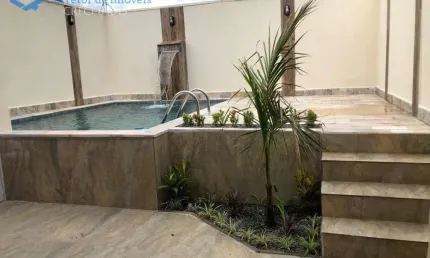 Lançamento 3 quartos piscina lado praia itanhaém sp