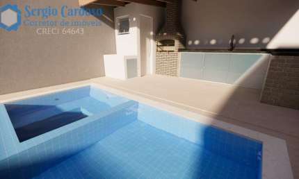 CASA 3 QUARTOS 2 SUÍTES PISCINA ÁREA GOURMET 250 M DO MAR ITANHAÉM SP