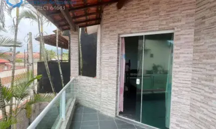 SOBRADO PÉ NA AREIA! 5 QUARTOS NO JARDIM SUARÃO - ITANHAÉM/SP