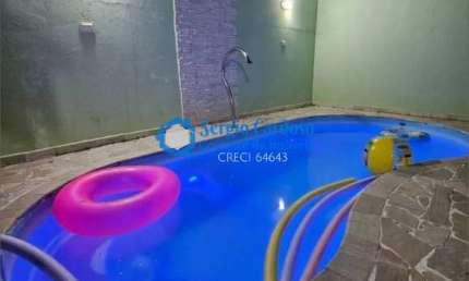 CASA 3 QUARTOS 300M DO MAR! PISCINA E CHURRASQUEIRA AMPLO TERRENO! ITANHAEM