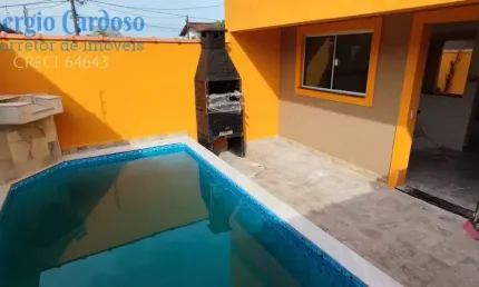 Sobrado condomínio lado praia  2 quartos piscina churrasqueira itanhaém sp