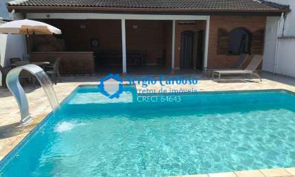 CASA AMPLA 3 SUÍTES PISCINA CHURRASQUEIRA 50 M MAR ITANHAÉM SP