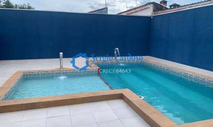 CASA NOVA 400M DO MAR! 3 SUITES COM PISCINA ITANHAÉM SP