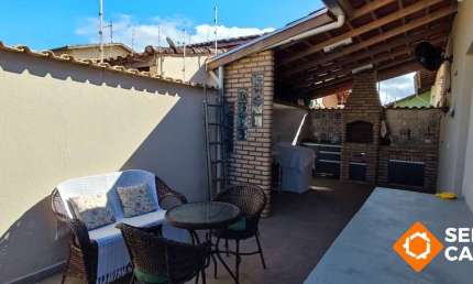 CASA NA PRAIA 200M DO MAR! REFORMADA 2 QUARTOS 1 SUITE E ESPAÇO GOURMET!