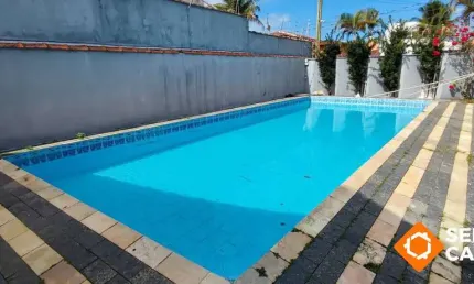 CASA 2 QUARTOS T=350M²  PISCINA AMPLA 100M DO MAR ITANHAÉM SP