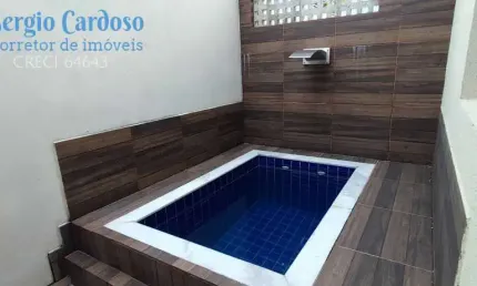 CASA EM CONDOMÍNIO COM OFURÔ APENAS 600M DO MAR - ITANHAÉM/SP
