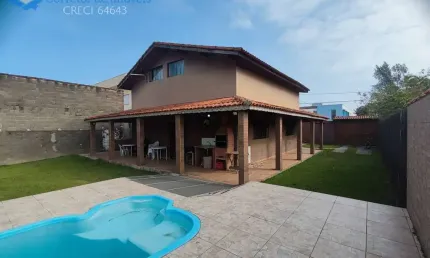 CASA AMPLA 5 QUARTOS PISCINA A 300M DO MAR  ITANHAÉM SP