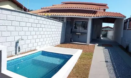 CASA NOVA  MODERNA  2  QUARTOS   SUÍTE   PISCINA  ITANHAÉM SP
