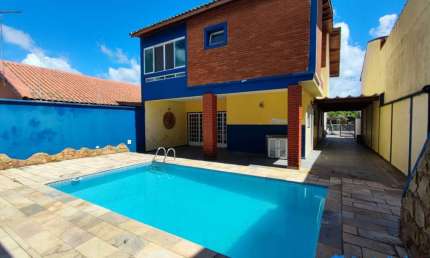 SOBRADO 7 QUARTOS + EDÍCULA 100M DA PRAIA CIBRATEL ITANHAÉM/SP