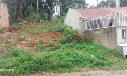 Vendo lindo terreno com 136 m² de esquina Bairro Santa Hena  Piraquara