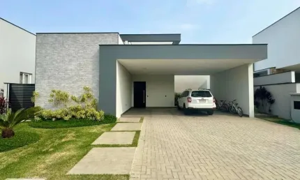 Casa térrea à venda no Condomínio Alphaville Nova Esplanada 4 ? Alto padrão e vista privilegiada
