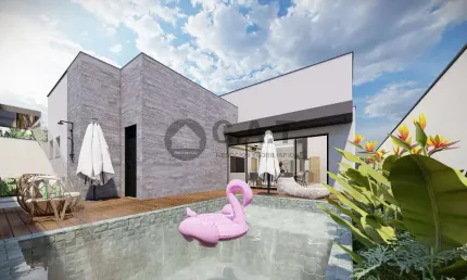 Casa de luxo em condomínio Alphaville Nova Esplanada 4: 4 quartos, 4 suítes, 2 salas, 5 banheiros, 4 vagas, 255,36m²