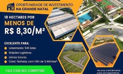 Terreno à venda no Traíras, Macaíba 