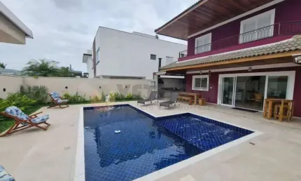 SOBRADO DE ALTO PADRÃO À VENDA – CONDOMÍNIO COSTA NOVA | CARAGUATATUBA/SP