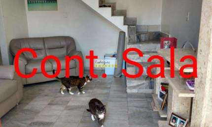 Sobrado com 3 dorms, Catiapoa, São Vicente - R$ 405.000,00, 83,4m² - Codigo: 2880