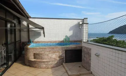 Apartamento Duplex com 4 dormitórios à venda, 179 m² por R$ 1.007.000,00 - Indaiá - Bertioga/SP