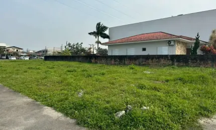 Amplo terreno de esquina com 568m² no pagani em palhoça/sc: viabilidade 12 pavimentos!