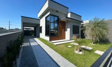 Casa alto padrão com excelente acabamento - lot. novo bela vista em palhoça/sc