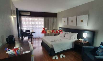Flat com 1 quarto à venda na Rua Leôncio de Carvalho, 201, Paraíso, São Paulo