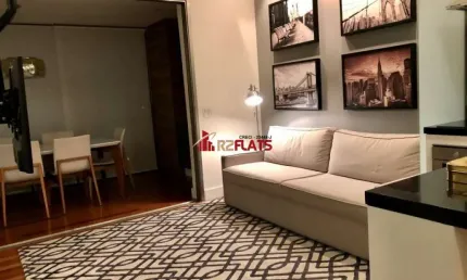 Flat com 1 quarto para alugar na Rua Leopoldo Couto de Magalhães Júnior, 1098, Itaim Bibi, São Paulo