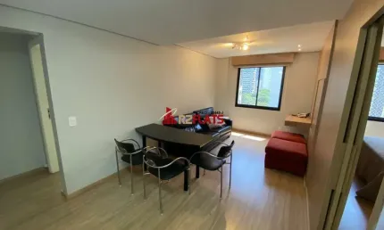 Flat com 2 quartos para alugar na Avenida Jamaris, 100, Moema, São Paulo