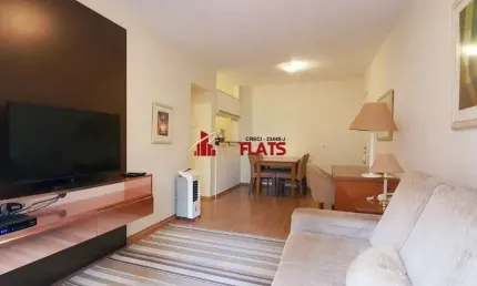 Flat com 1 quarto para alugar na Alameda Jaú, 358, Jardins, São Paulo