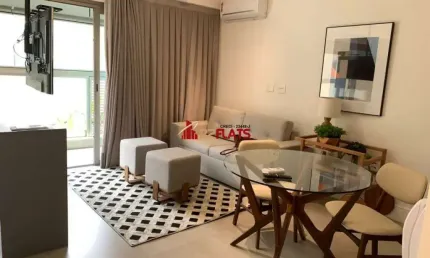 Flat com 1 quarto para alugar na Rua Oliveira Dias, 444, Jardim Paulista, São Paulo