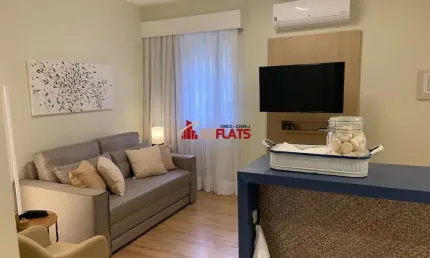 Flat com 1 quarto para alugar na Alameda Jaú, 1606, Jardins, São Paulo