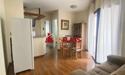 Flat com 1 quarto para alugar na Avenida Rouxinol, 174, Moema, São Paulo