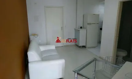 Flat com 1 quarto para alugar na Avenida Miruna, 399, Moema, São Paulo