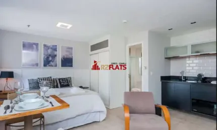 Flat com 1 quarto para alugar na Alameda Campinas, 540, Jardins, São Paulo