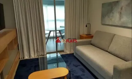 Flat com 1 quarto para alugar na Rua Oliveira Dias, 444, Itaim Bibi, São Paulo
