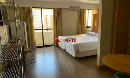 Flat com 1 quarto para alugar na Rua Tuim, 18, Moema, São Paulo