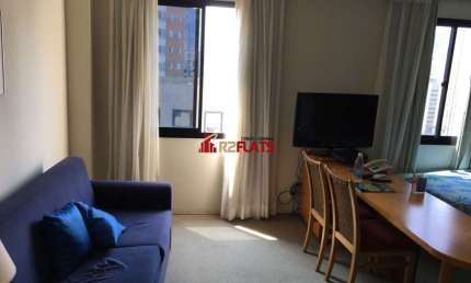 Flat com 1 quarto para alugar na Avenida Jamaris, 101, Moema, São Paulo