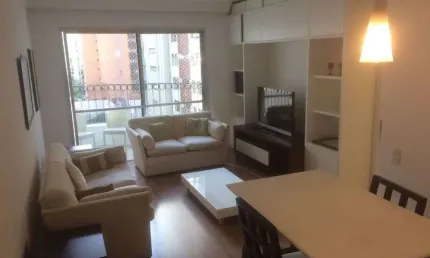 Flat com 2 quartos para alugar na Alameda Joaquim Eugênio de Lima, 1360, Jardins, São Paulo