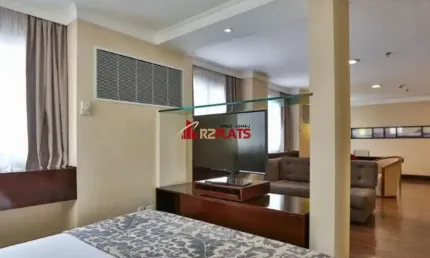 Flat com 1 quarto para alugar na Alameda Santos, 981, Jardins, São Paulo