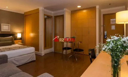 Flat com 1 quarto para alugar na Alameda Lorena, 473, Jardins, São Paulo
