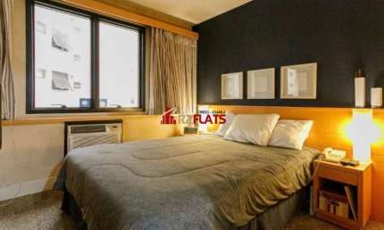 Flat com 1 quarto à venda na Alameda Lorena, 473, Jardins, São Paulo