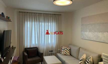 Flat com 1 quarto para alugar na Alameda dos Jurupis, 1173, Moema, São Paulo