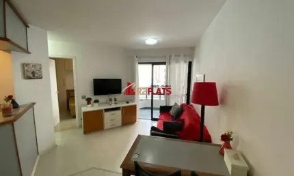Flat com 1 quarto para alugar na Rua Doutor Melo Alves, 55, Jardins, São Paulo