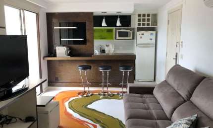 Flat com 1 quarto para alugar na Rua Alvorada, 1001, Vila Olímpia, São Paulo