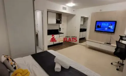 Flat com 1 quarto para alugar na Avenida Ibirapuera, 2534, Moema, São Paulo