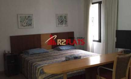 Flat com 2 quartos para alugar na Avenida Jamaris, 101, Moema, São Paulo