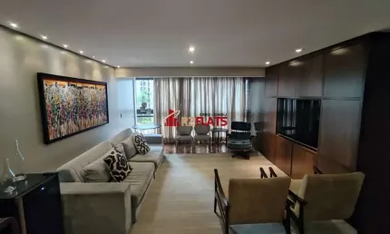 Flat com 3 quartos para alugar na Avenida Jandira, 185, Moema, São Paulo
