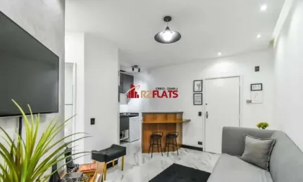 Flat com 1 quarto para alugar na Alameda Campinas, 675, Jardim Paulista, São Paulo