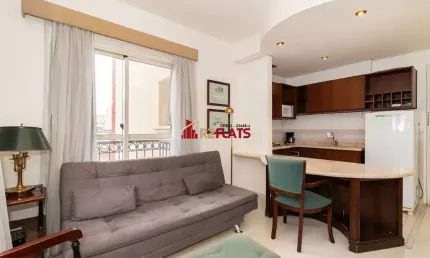 Flat com ótimo preço no bairro Vila Olímpia. Confira!