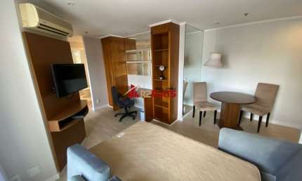 Flat com 1 dormitório para locação na Vila Olímpia !!
